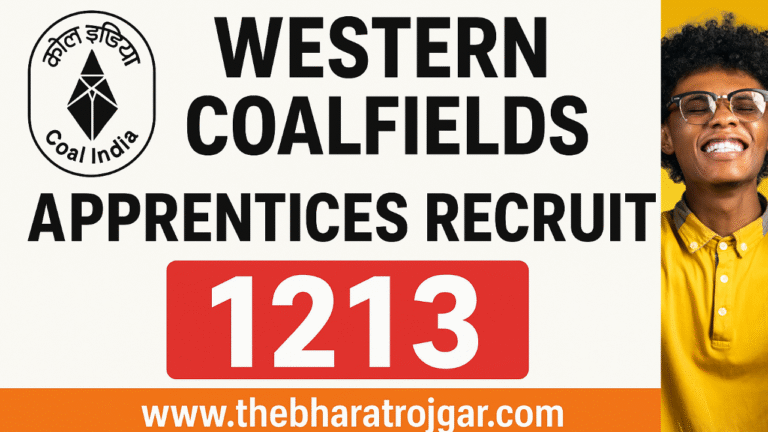 Western Coalfields (WCL) Apprentices Recruitment 2025