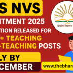 KVS NVS Recruitment 2025