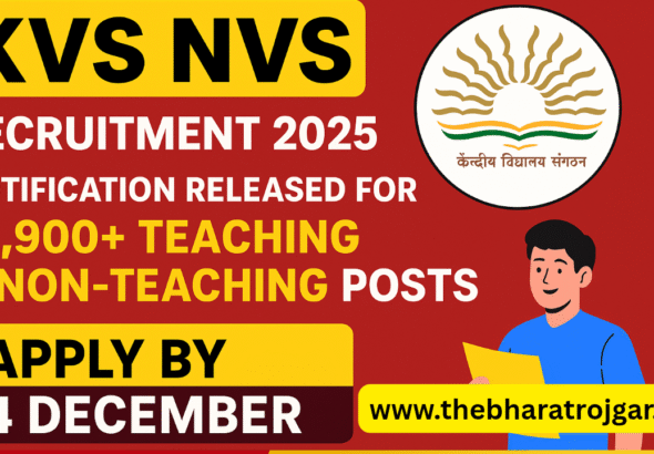KVS NVS Recruitment 2025