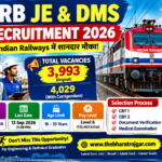 RRB JE & DMS Recruitment 2026: 3,993 Posts